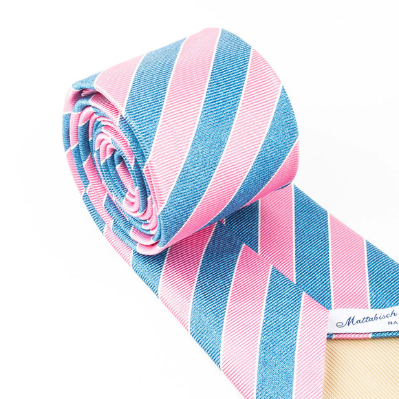 Mattabisch Tie Men Pink - Picture 3 of 4